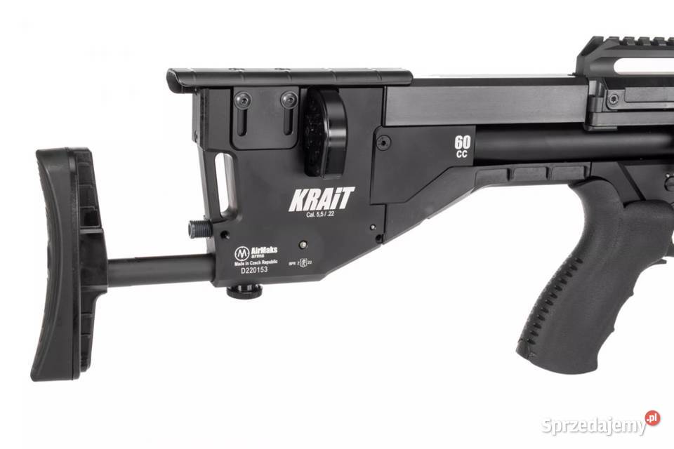 Wiatrówka AirMaks Krait 635 mm niekokesz wielkopolskie Trzcianka