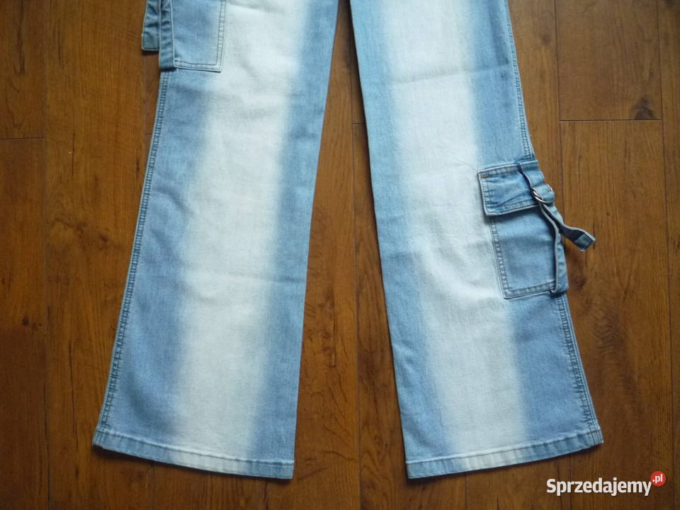 Nowe Sarol 34XS Spodnie jeansowe rozszerzane zachodniopomorskie Szczecin