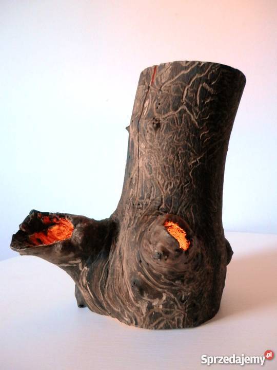 Lampa drewniana ręcznie wykonana6 pkt świetlnych Szczecinek