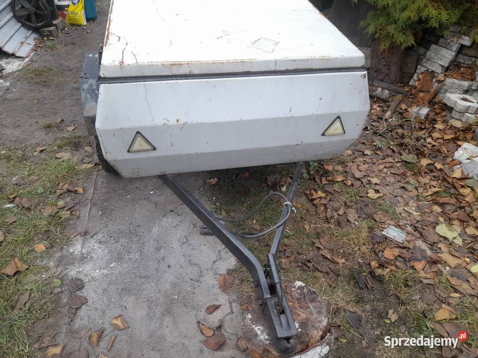 Przyczepa bagażową z PRL do malucha fiat 125 Do samochodów osobowych śląskie Jaworzno