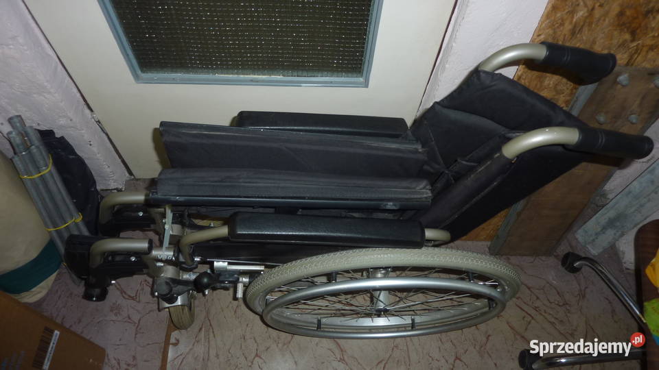 Ultralekki wózek inwalidzki aluminiowy V300 Łódź