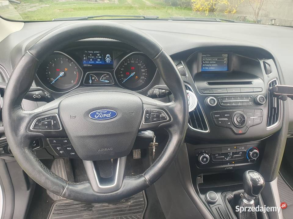 Ford focus 15 95 2015r 1rej marzec 2016r zamiana świętokrzyskie Bęczków sprzedam