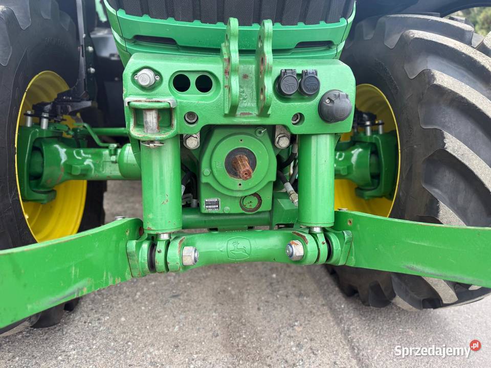 John Deere 6215 7600mth 2017 GPS opony 95 przód Nowa Ruda