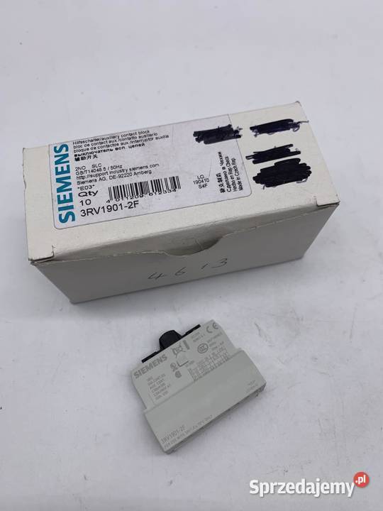 Siemens 3RV19012F styk pomocniczy x10 Warszawa