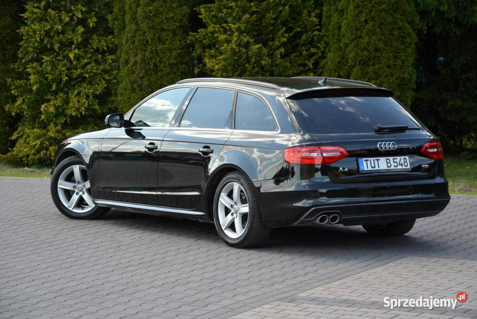 Audi A4 2XSline Skóry Duża Navi MMI Ledy BIXenon mazowieckie