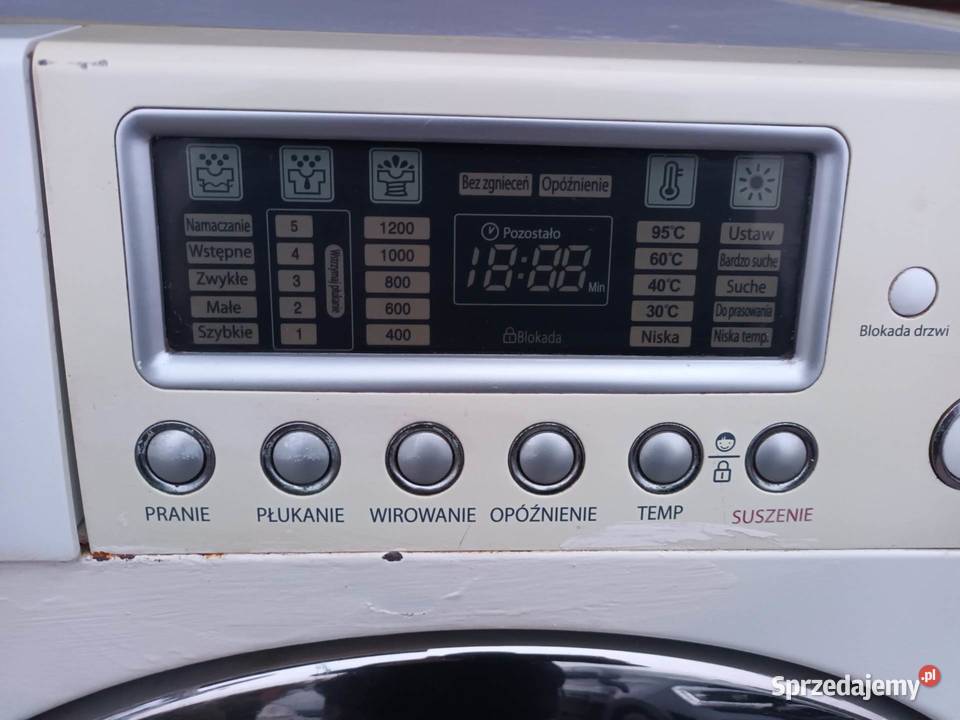 Pralkosuszarka Daewoo DWDE1211R palka suszarka Przeworsk