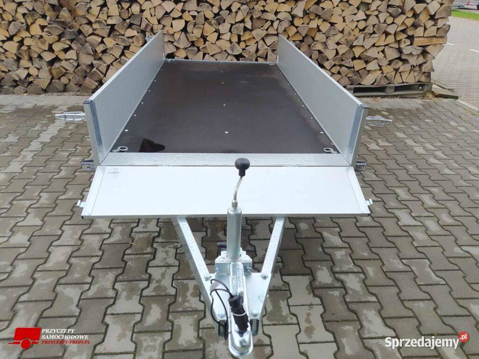 Przyczepa burty ALU wym 264x126x30cmdwuosiowa Lublin