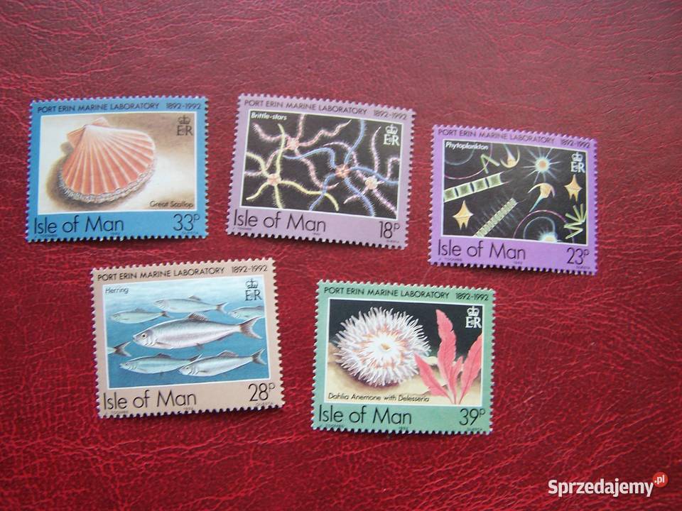 Wyspa Man 1992 MNH Mi 50711 Fauna Morska śląskie