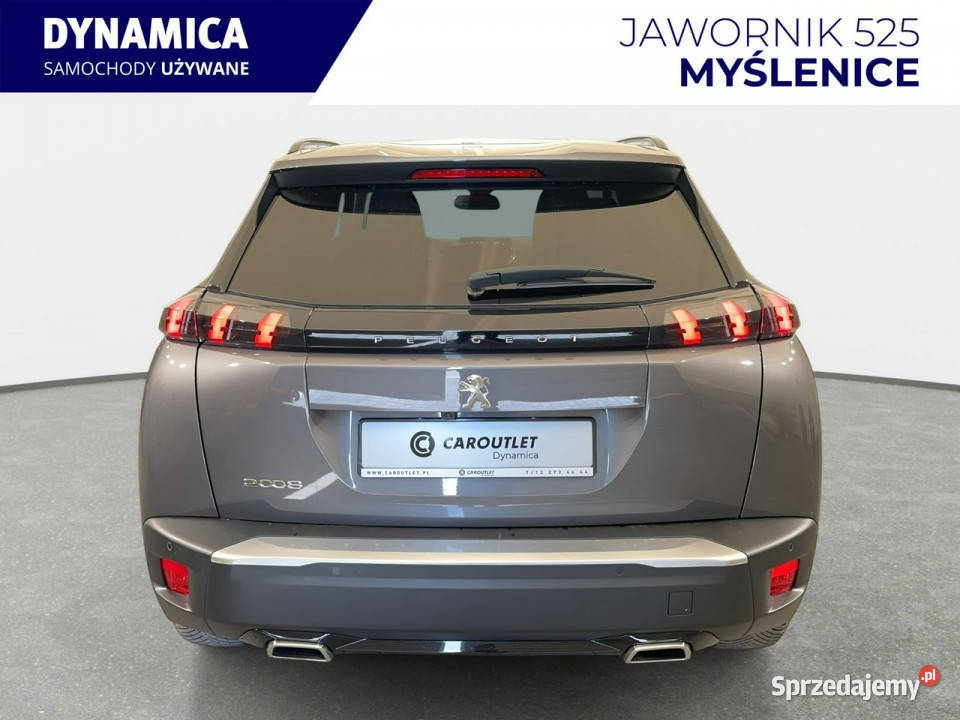 Peugeot 2008 VAT 23 Allure Pack 12PT 130 M6 2022 asystent pasa ruchu Myślenice