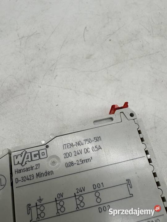 Wago 750501 DO Module Pozostałe mazowieckie Warszawa