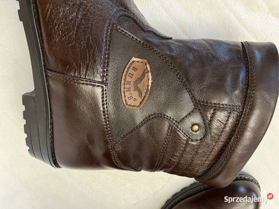 Sherwood shoes mens boots kozaki skórzane męskie