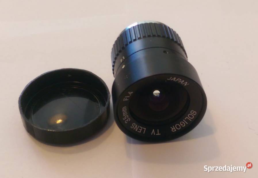 Soligor 35 mm TV Lens Japan Obiektyw kamery CCTV Kielce
