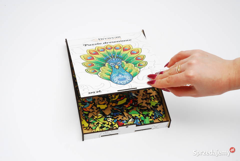 Puzzle Drewniane Premium EKO Układanka PAW łódzkie Łódź