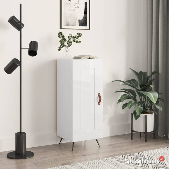 Szafka biała połysk 345x34x90 materiał Warszawa