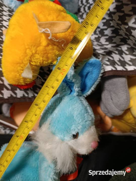 myszki króliczki zabawki pluszowe maskotki Poznań