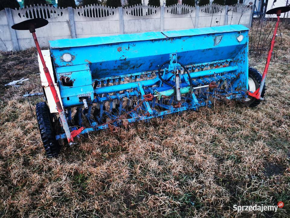 Sprzedam siewnik poznaniak na docisku 3m Siewniki i sadzarki