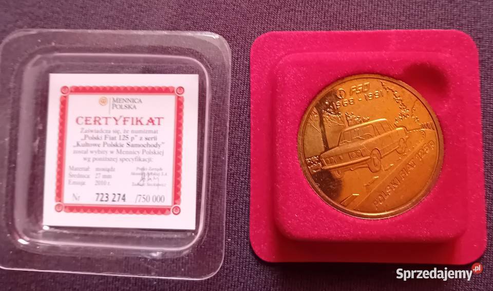 Zestaw 4 monet kolekcjonerskich ORLEN Kultowe