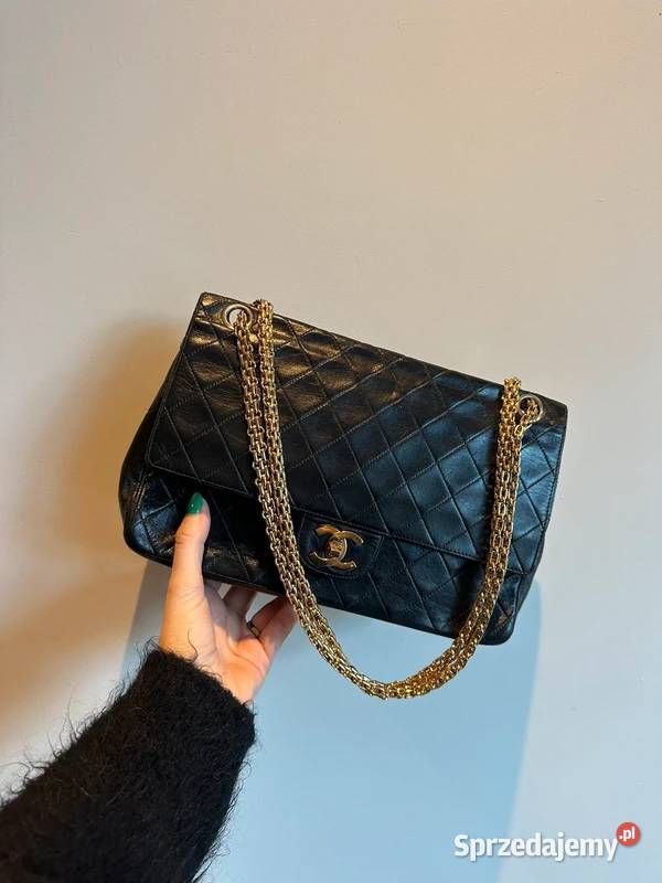Vintage Chanel Medium Classic Double Flap Bag Szczecin sprzedam