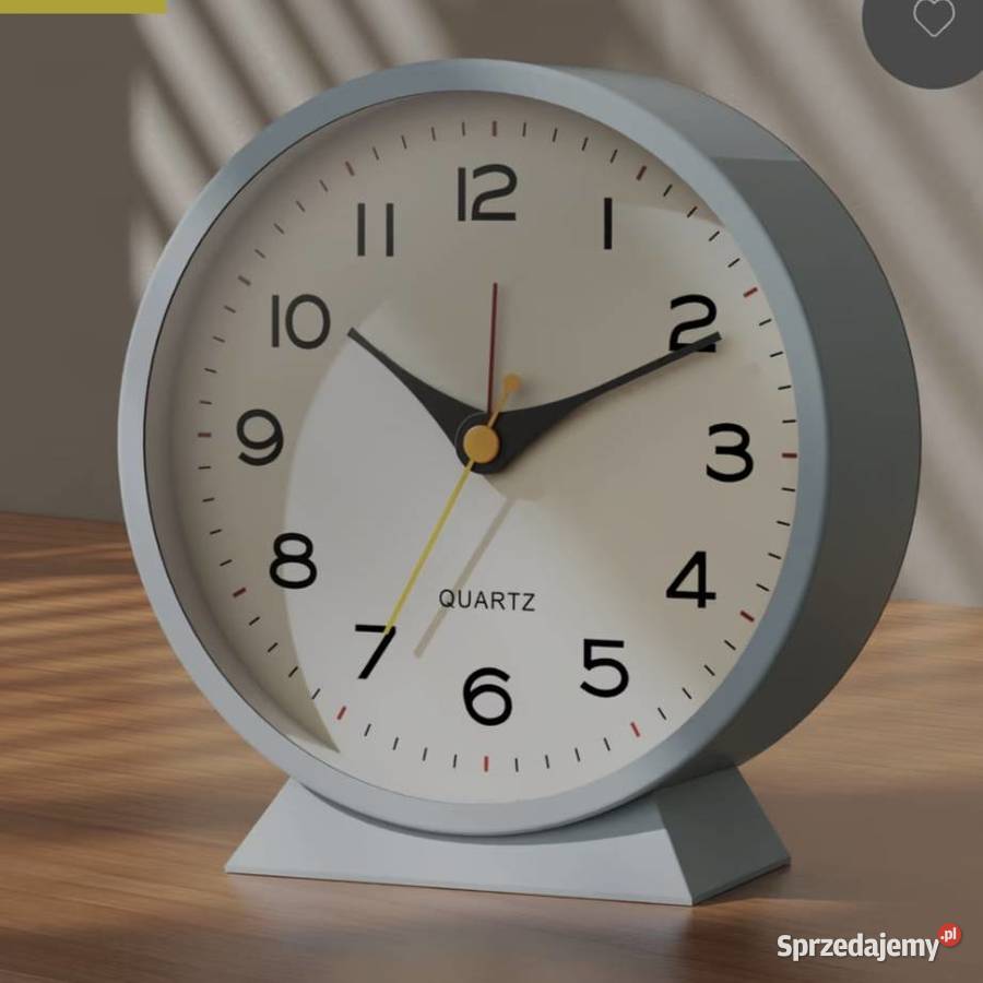 Zegarek stojący w stylu retro minimal Kwarcowy