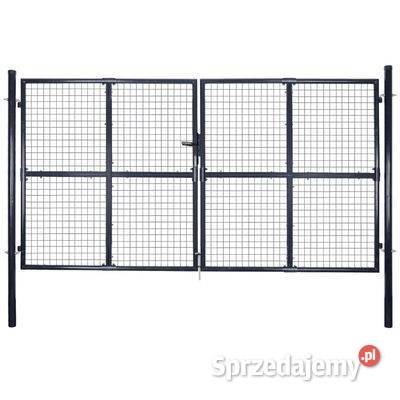 Brama ogrodowa z siatki galwanizowana stal sprzedam