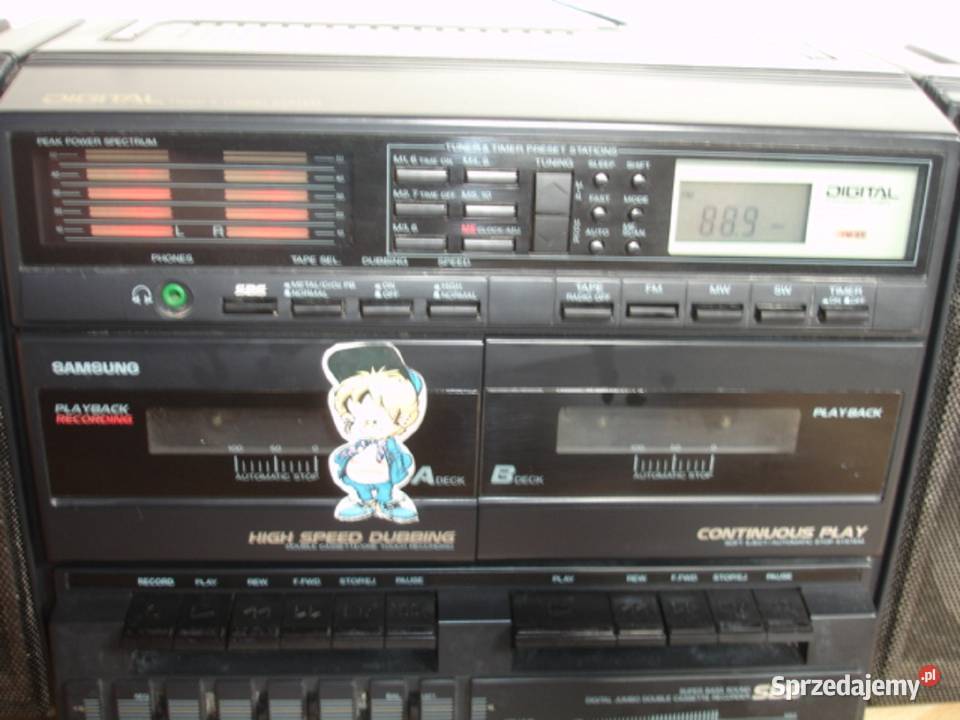 Radiomagnetofon SAMSUNG W700S Zielona Góra sprzedam