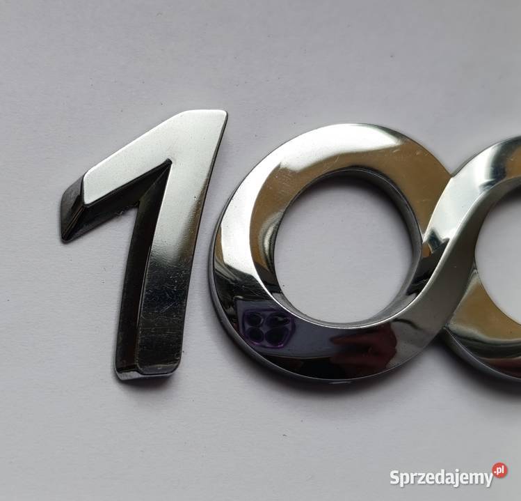 Napis emblemat Peugeot 1007 Pozostałe Lipno