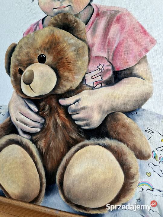 Portret ze zdjęcia na zamówienie olej na płótnie małopolskie sprzedam