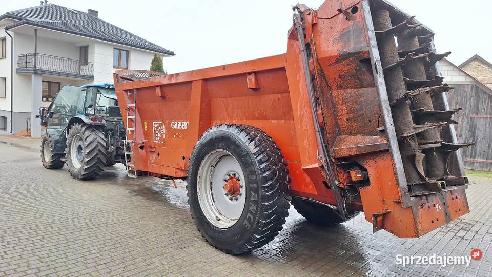 Rozrzutnik obornika Gilibert Helios 15 Rozrzutniki obornika