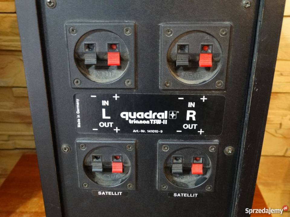 Quadral Subwoofer pasywny WYSYŁKA Jasło
