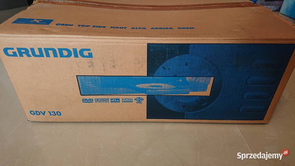 Odtwarzacz Uwaga nowy w kartonie Grundig DVD Władysławowo