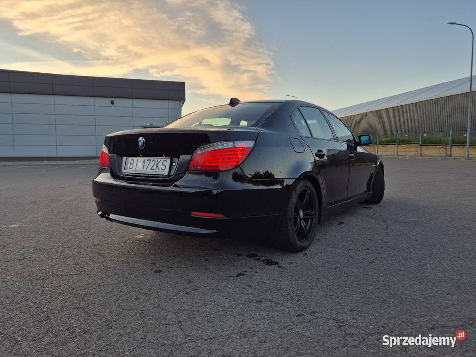 Ładne BMW Seria 5 E60 30D Seria 5 Białystok sprzedam