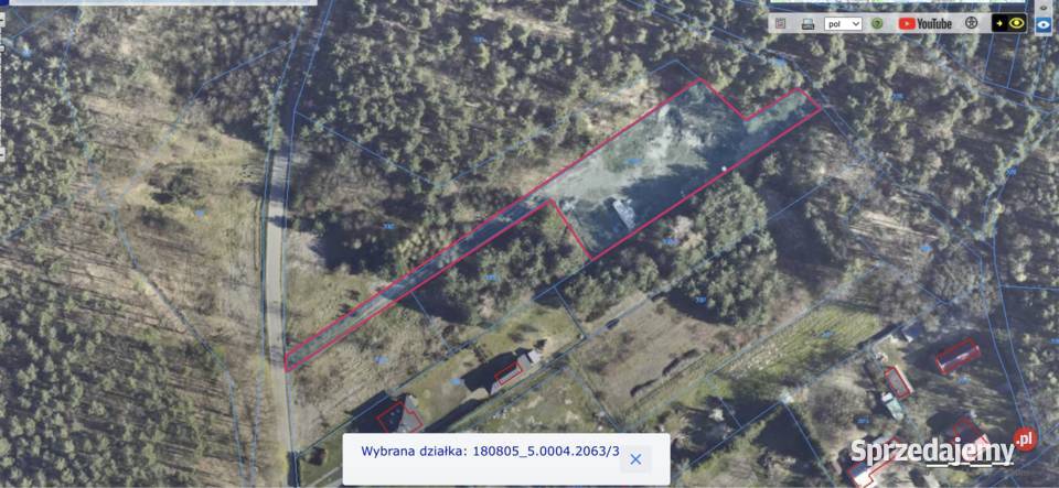 Działka budowlana 29 arów z pozwoleniem na Jelna