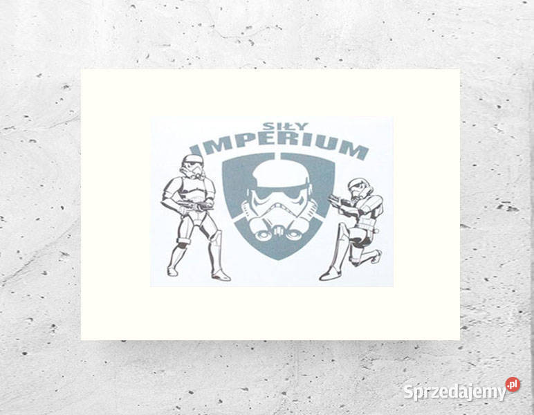 gwiezdne wojny plakat A4 siły imperium plakat Opole