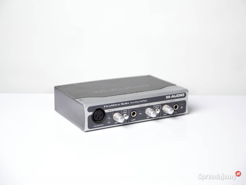 Interface karta dźwiękowa MAudio Firewire Solo mazowieckie Legionowo