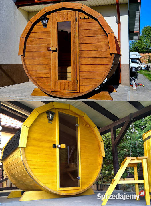 SAUNA Ogrodowa 150 MIKRO Akcesoria BECZKA małopolskie Nowy Targ