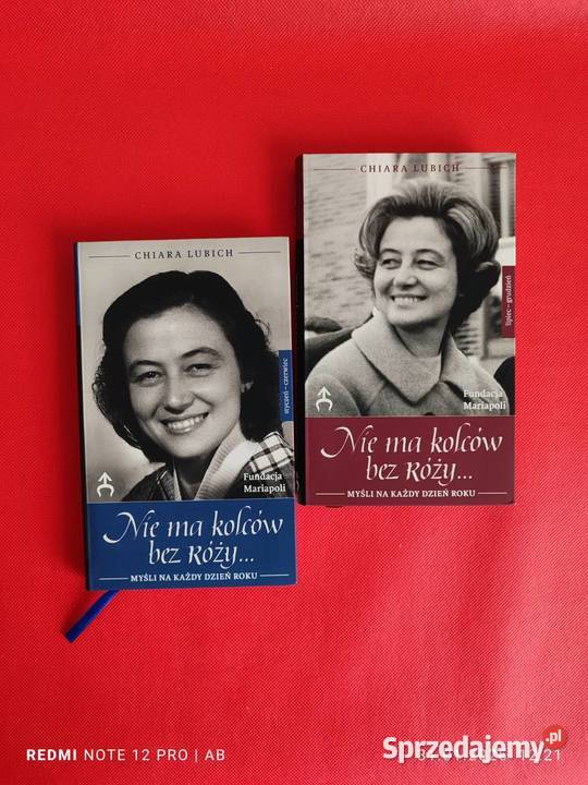 Chiara Lubich Nie ma kolców bez róży Myśli na śląskie Katowice sprzedam