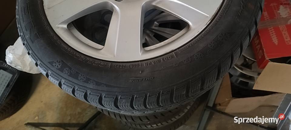 Komplet kół Audi VW Seat Skoda 17 Samochodowe Brzeg