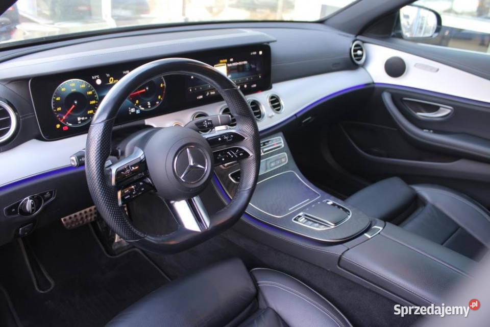 MercedesBenz Klasa E 2021r Hak Multibeam Temp nieuszkodzony Klasa E Kraków