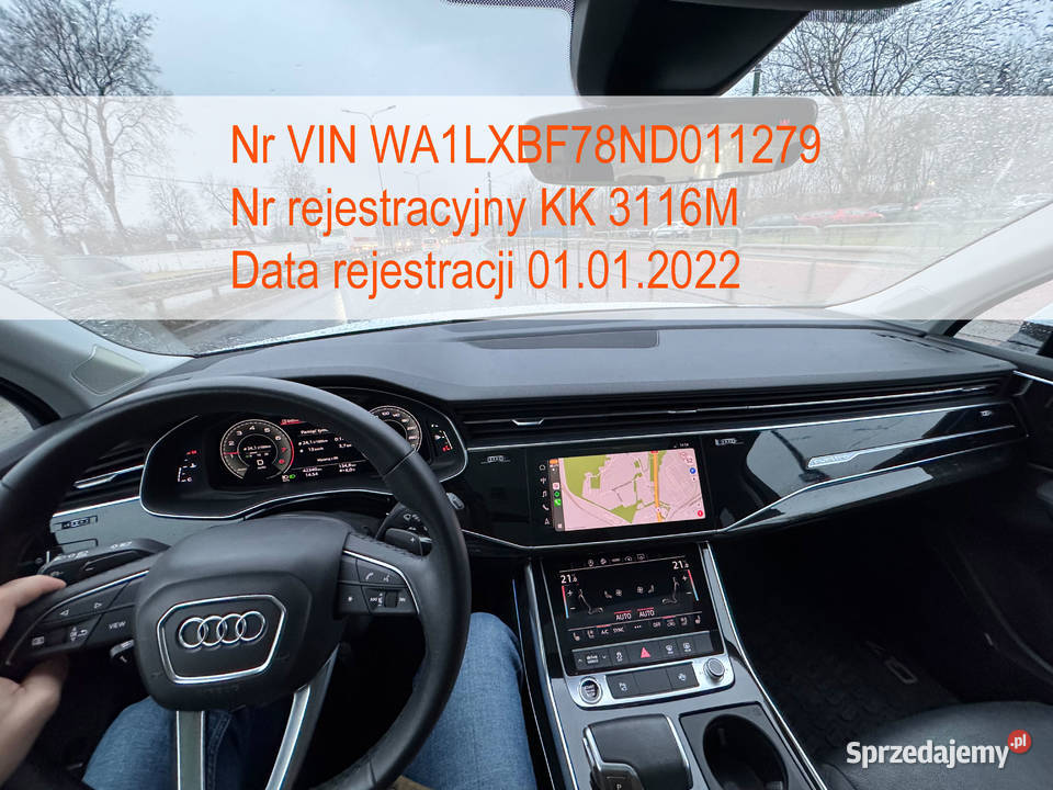 Audi Q7 55 TFSI QUATTRO faktura VAT
