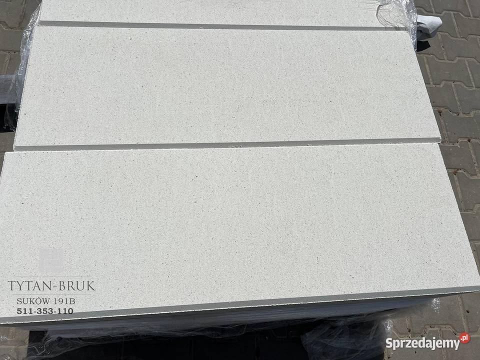 Stopień Blok Schodowy 100x15x30 Biały Bianco