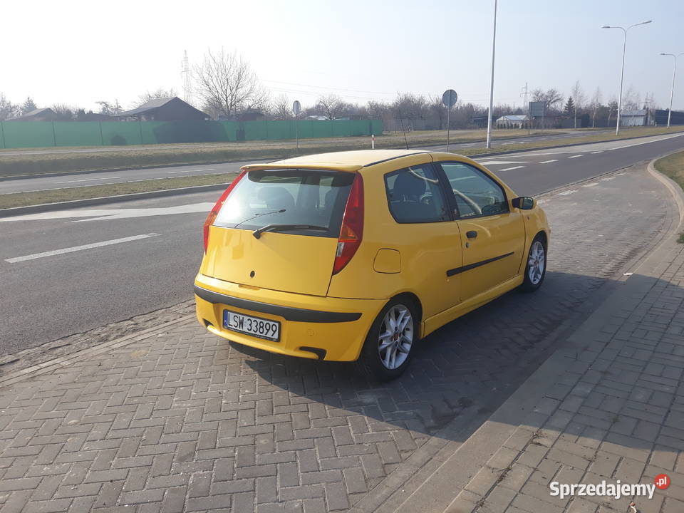 Fiat Punto 18 HGT Abarth Rok produkcji 2000 lubelskie Świdnik