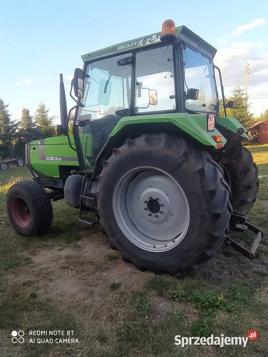 Ciągnik DEUTZFAHR DX370 1989 r 70 stan Rolnictwo Łuków