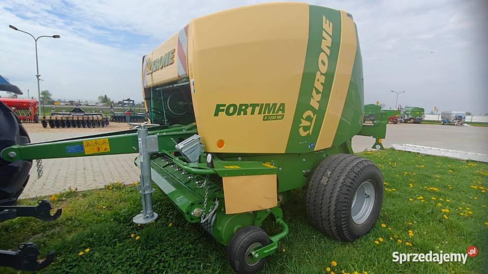 Prasa rolująca KRONE FORTIMA F1250 MC Sierpc