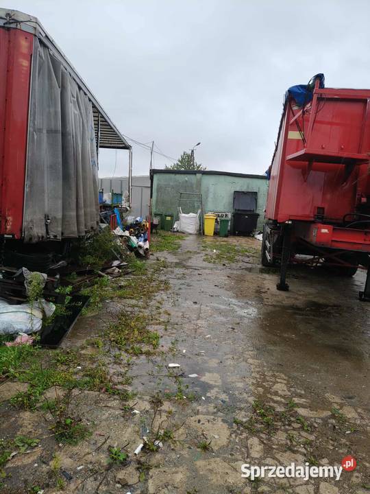 Sprzedam plac utwardzony Szembruk sprzedam
