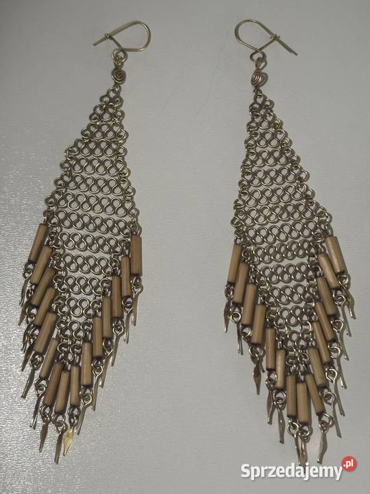 Kolczyki etno Peru Bydgoszcz sprzedam