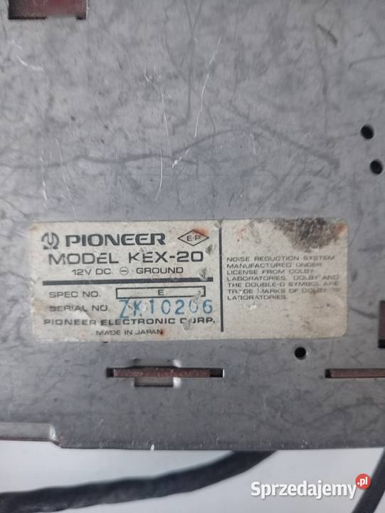 radio vintage pioneer gm40 wzmacniacz pioneer osobowe Pyrzyce