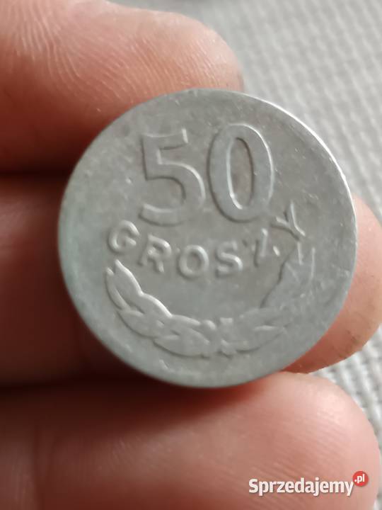 Sprzedam monete 50 gr 1949 wwwww Chełm