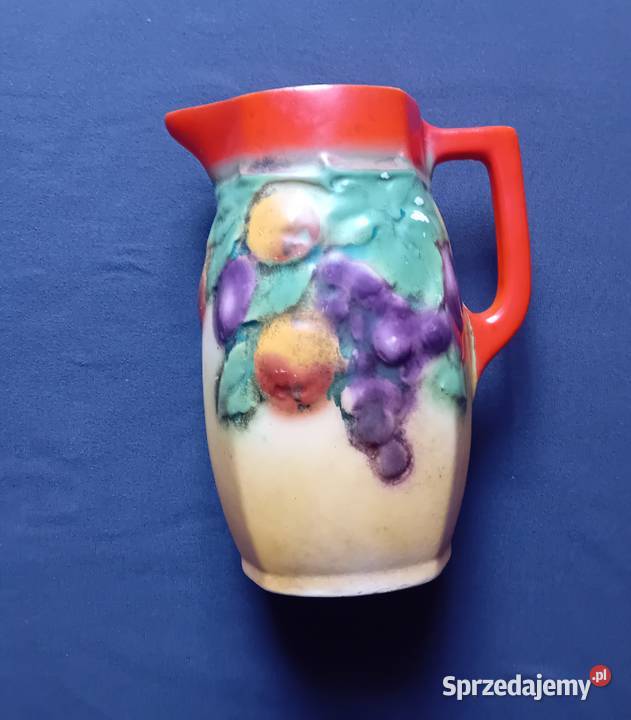Sprzedam ceramiczny dzbanek z tłoczonymi Porcelana i szkło Koźminek