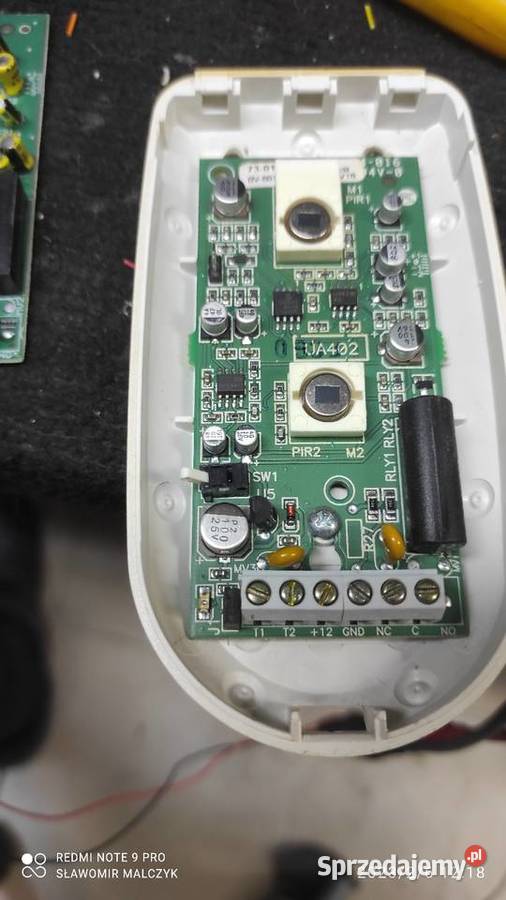 Czujniki alarmowe różne Warszawa sprzedam