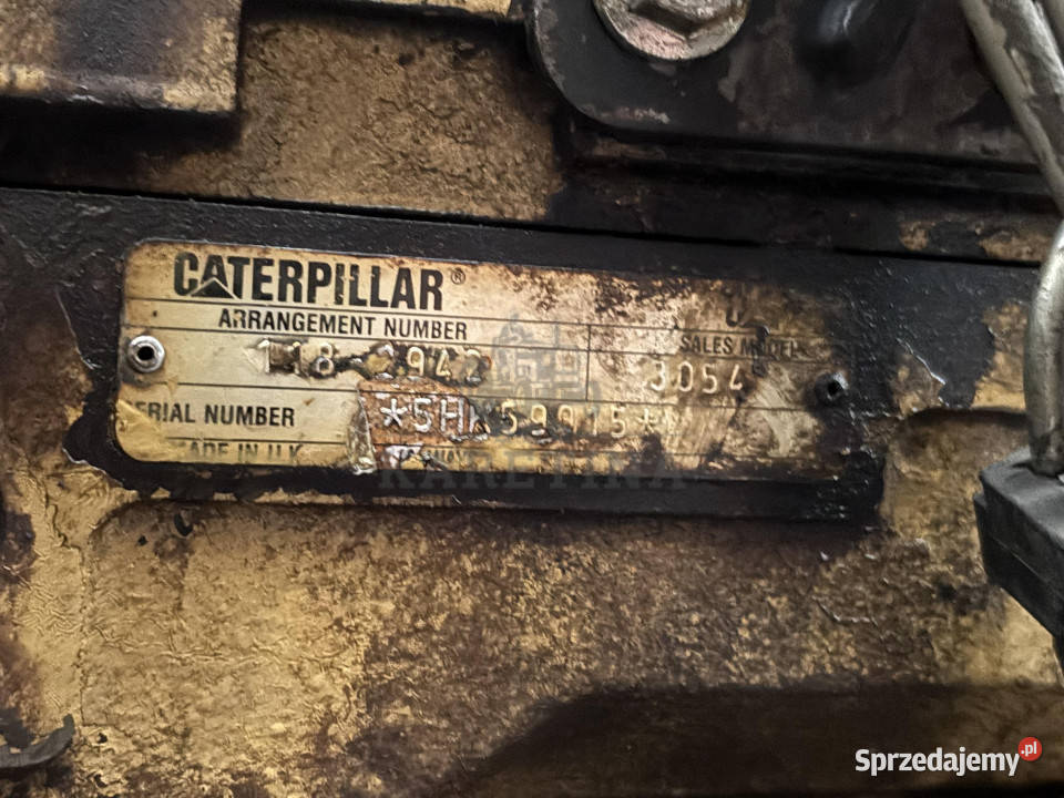 Cat Caterpillar Silnik 3054 560 2015 koni CZĘŚCI wielkopolskie Jastrzębniki
